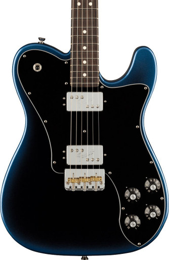 Fender American Professional II Telecaster Deluxe in Dark Night - Image 1