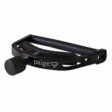 Paige Capos Original Series 6-String Acoustic Guitar Capo Wide - Low Profile in Black