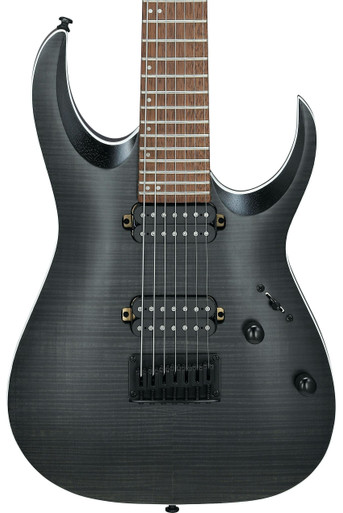 Ibanez RGA742FM-TGF 7-String Electric Guitar in Transparent Gray Flat