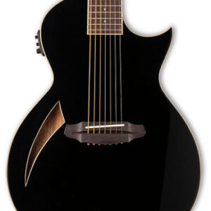 ESP LTD TL-7 7-String Acoustic Guitar in Black