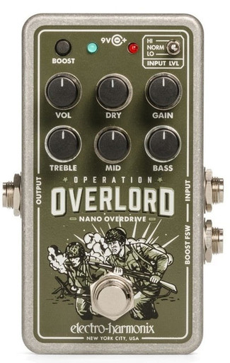 Electro Harmonix Nano Operation Overlord drive