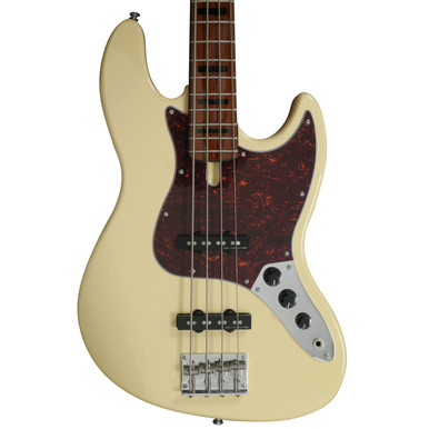 Sire Version 2 Marcus Miller V5 Alder 4-String Bass Guitar in Vintage White