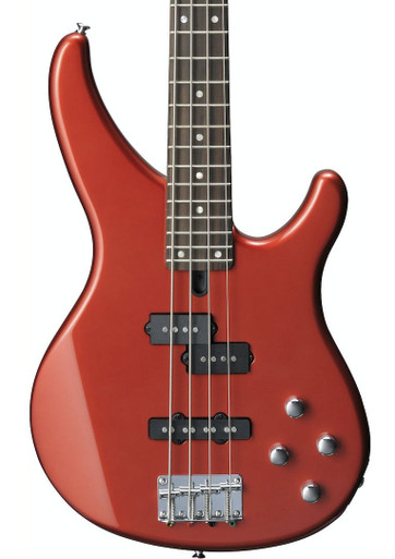 Yamaha RBX204 4-String Bass Guitar in Bright Red Metallic