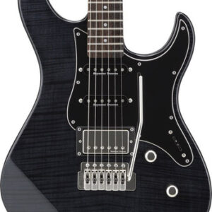 Yamaha Pacifica 612V FM Mk II Electric Guitar In Trans Black with Flamed Maple Top