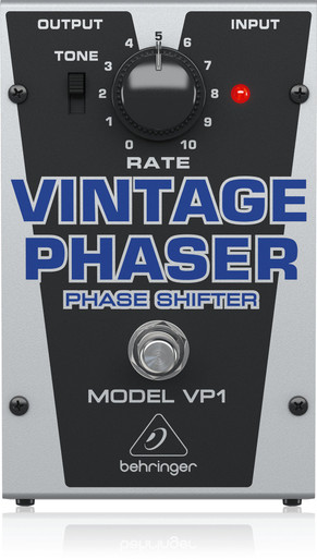 Behringer VP1 Vintage Phaser Pedal