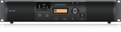 Behringer NX6000D 6000-Watt Class-D Power Amplifier With DSP