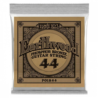Ernie Ball Single 80/20 Bronze Acoustic Guitar String 44