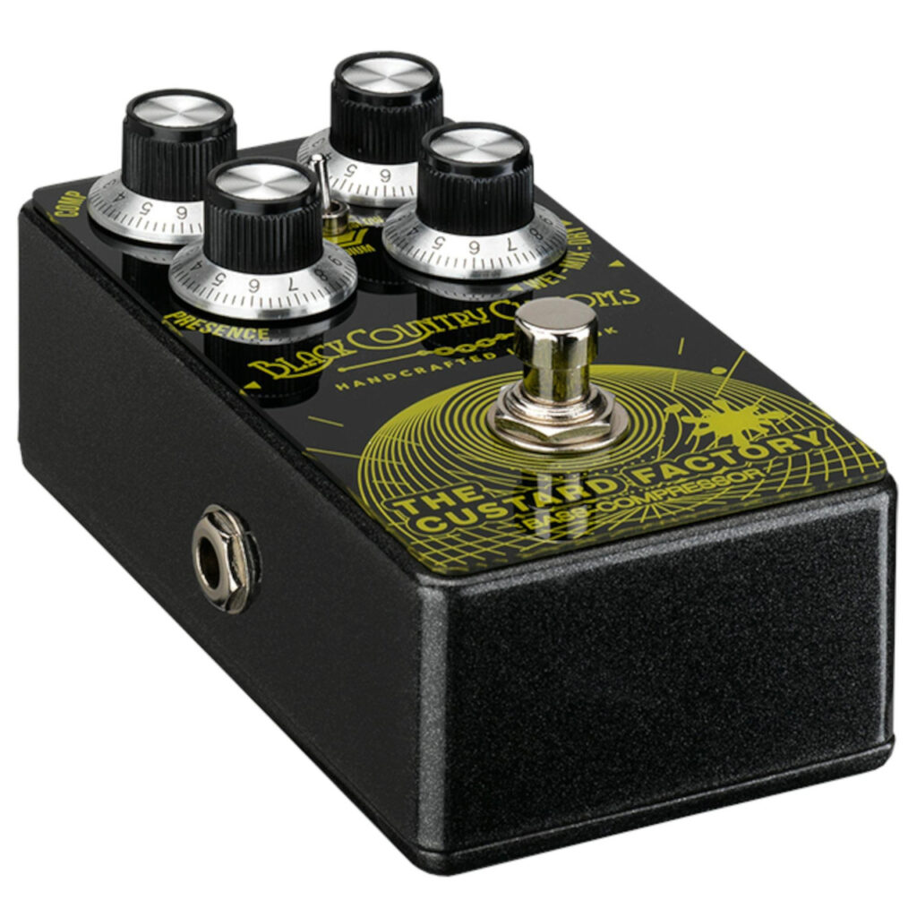 Black Country Customs by Laney The Custard Factory Bass Compressor Pedal