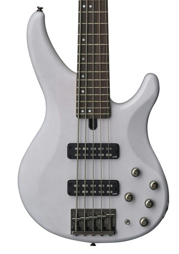 Yamaha TRBX505 5-String Bass Guitar in Translucent White