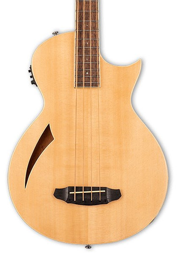 ESP TL-4Z 4-String Thinline Acoustic Bass Guitar in Natural