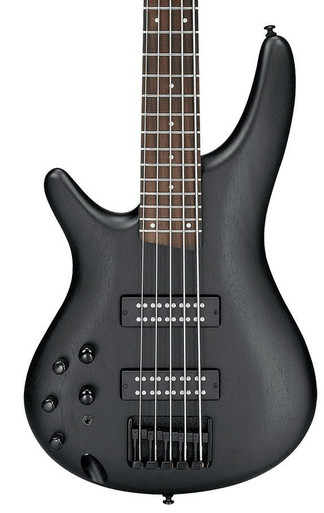 Ibanez SR305EBLWK SR Left Handed 5-String Bass Guitar in Weathered Black