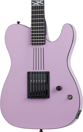 Schecter Machine Gun Kelly Signature PT Electric Guitar in Pink - Image 1