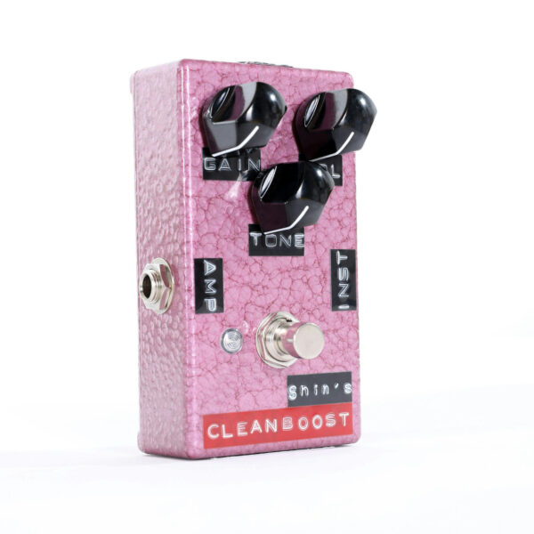 Shin's Music Clean Boost Pedal in Vintage Raspberry