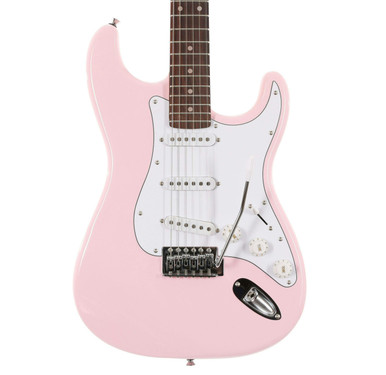 EastCoast ST1 Electric Guitar in Shell Pink - Image 1