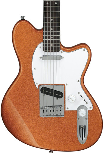 Ibanez YY20 Yvette Young Signature Electric Guitar in Orange Cream Sparkle - Image 1