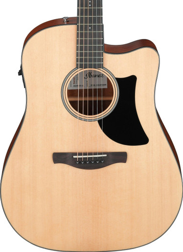 Ibanez AAD50CE-LG Grand Dreadnought Acoustic Guitar in Natural Low Gloss - Image 1