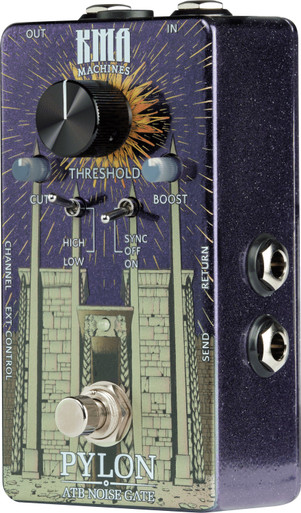 KMA Machines Pylon Active Transformer Boost Noise Gate Pedal