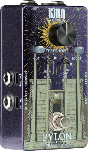 KMA Machines Pylon Active Transformer Boost Noise Gate Pedal