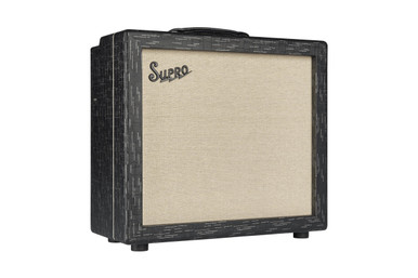 Supro Royale 50 Watt 1x12 Valve Combo Amp in Black Scandia