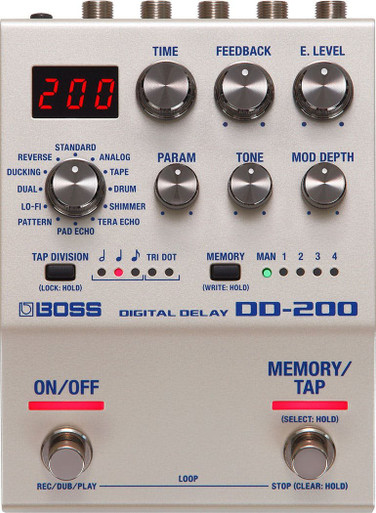 Boss DD-200 Digital Delay Pedal - Image 1