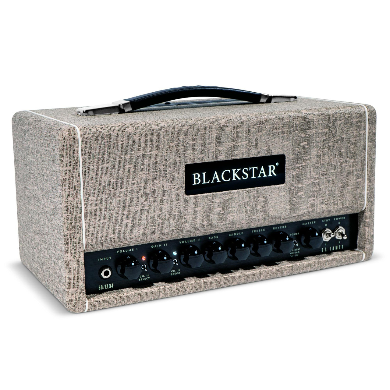 Blackstar St. James 50 EL34H 50W Valve Amplifier Head