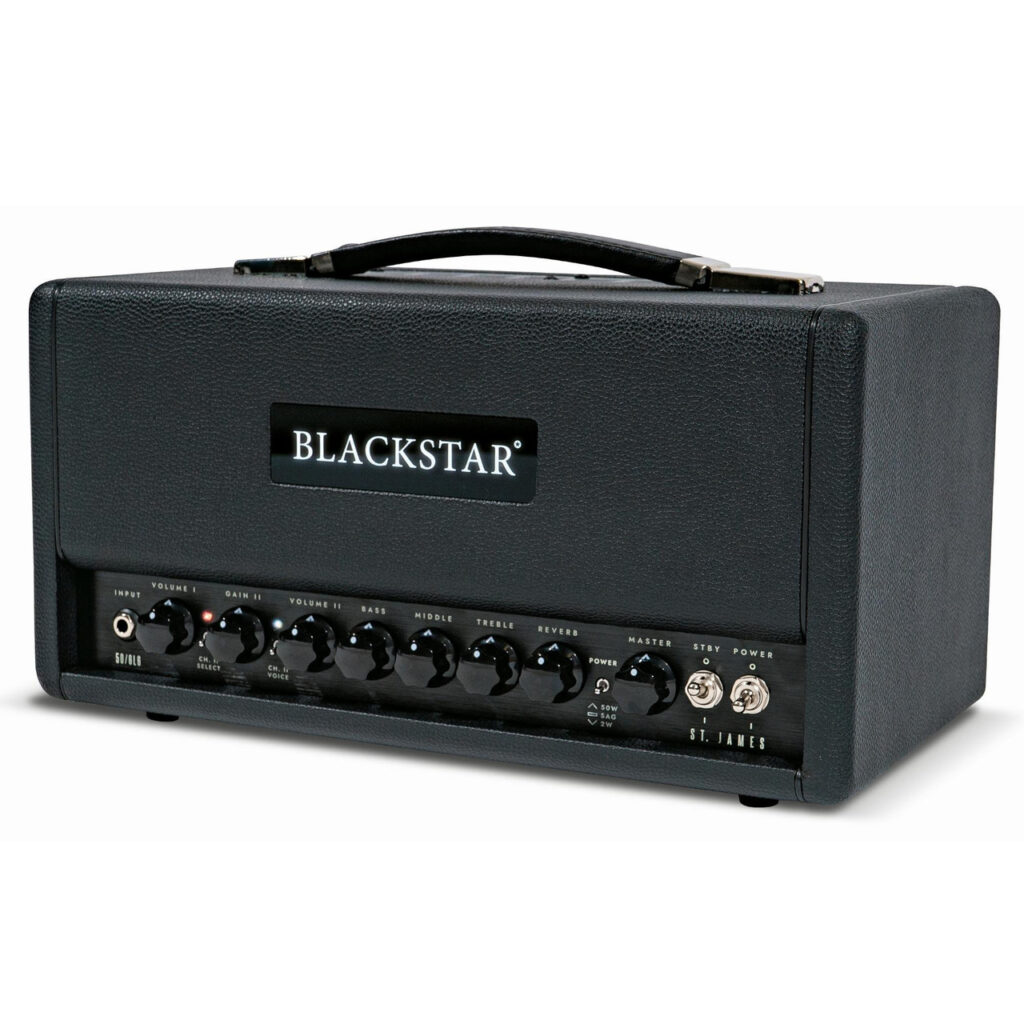 Blackstar St. James 50 6L6H 50W Valve Amplifier Head