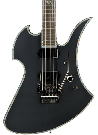 BC Rich Extreme Series Mockingbird Electric Guitar with Floyd Rose in Matte Black - Image 1