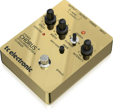TC Electronic SCF Stereo Chorus Flanger Pedal Gold Special Edition