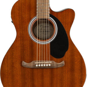 Fender FA-135CE Concert All Mahogany Electro Acoustic Guitar in Natural