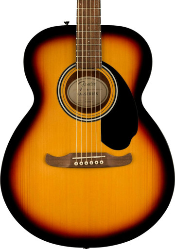 Fender DE FA-135 Concert Acoustic Guitar in Sunburst - Image 1