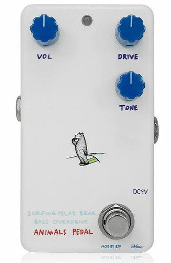 Animals Pedals Surfing Polar Bear Bass Overdrive Mod by BJF