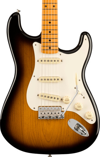 Fender American Vintage II 1957 Stratocaster Electric Guitar in 2 Colour Sunburst - Image 1