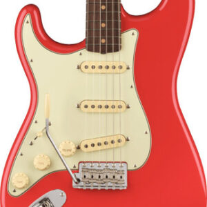 Fender American Vintage II 1961 Stratocaster Left Handed Electric Guitar in Fiesta Red