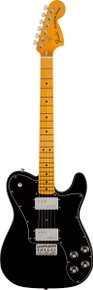 Fender American Vintage II 1975 Telecaster Deluxe Electric Guitar in Black - Image 3