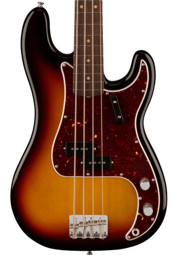 Fender American Vintage II 1960 Precision Bass Guitar in 3-Colour Sunburst - Image 1