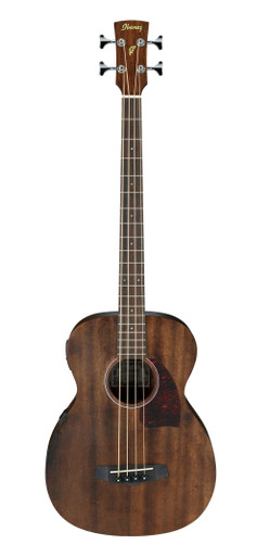 Ibanez PCBE12MH-OPN Electro Acoustic Bass Guitar- Open Pore Natural
