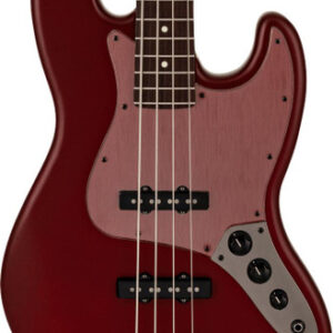 Fender Made in Japan Hybrid II 2026 Collection Jazz Bass Guitar in Matte Inferno Red