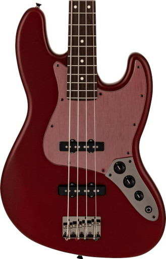 Fender Made in Japan Hybrid II 2026 Collection Jazz Bass Guitar in Matte Inferno Red
