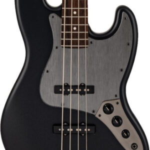 Fender Made in Japan Hybrid II 2026 Collection Jazz Bass Guitar in Matte Phantom Black