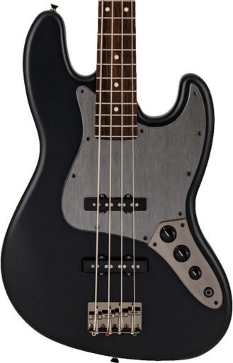 Fender Made in Japan Hybrid II 2026 Collection Jazz Bass Guitar in Matte Phantom Black