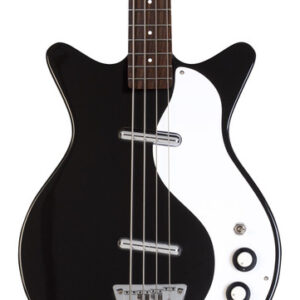 Danelectro 59DC Long Scale Bass Guitar in Black
