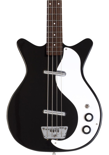 Danelectro 59DC Long Scale Bass Guitar in Black