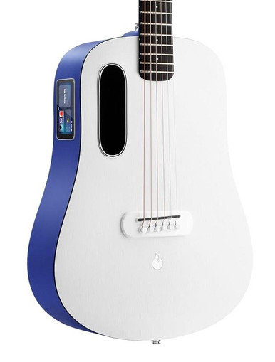 Lava Music ME Play 36" Electro Acoustic Smart Guitar in Deep Blue with Lite Bag