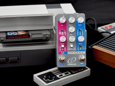 Crazy Tube Circuits Sidekick JR Junior Chorus Flanger Delay Reverb Multi FX Pedal