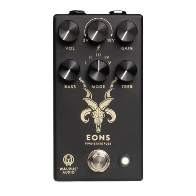 Walrus Audio EONS Five-State Fuzz FX Pedal in Black
