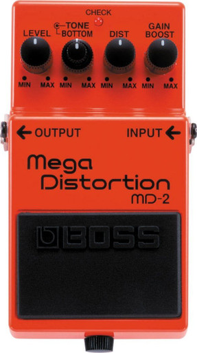 Boss MD-2 Mega Distortion Pedal