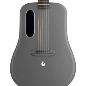 Lava Music ME 4 Carbon 38" Electro Acoustic Smart Guitar in Space Grey with Airflow Bag