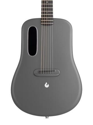 Lava Music ME 4 Carbon 36" Electro Acoustic Smart Guitar in Space Grey with Space Bag