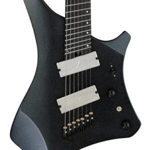 Ibanez Alpha A527-IPT 7-String Multi-Scale Electric Guitar in Iron Pewter