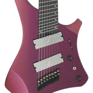 Ibanez Alpha A528-CMG 8-String Multi-Scale Electric Guitar in Coral Mirage